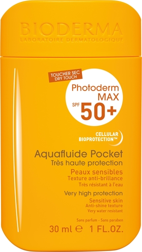 Bioderma Photoderm MAX Aquafluide IP50+ Pocket 30ml | Crèmes solaires