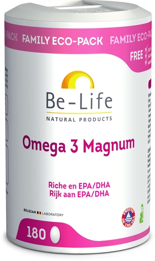 Be Life Omega 3 Magnum 180 Gélules | Circulation
