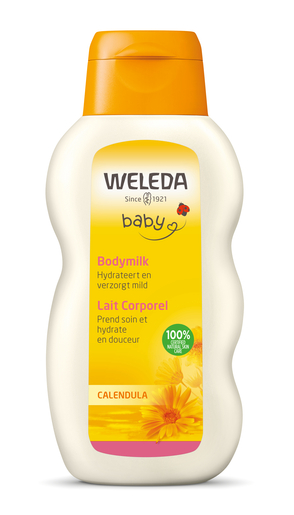 Weleda Baby Lait Corporel au Calendula 200ml | Sécheresse cutanée - Hydratation