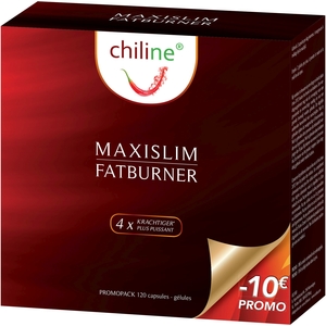Chiline Maxi-Slim FatBurner 120 Capsules (remise de 10 euros)