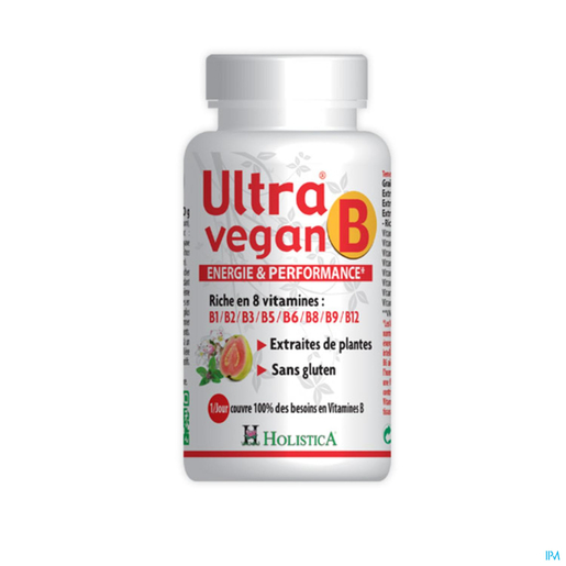 Ultra Vegan B Energie Performance 30 Comprimés