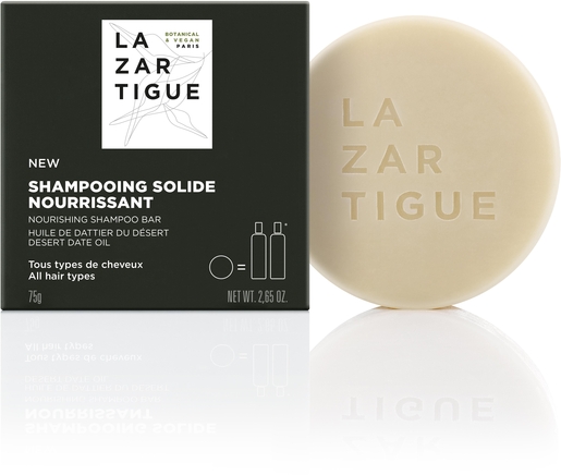 Lazartigue Shampooing Solide Nourrissant 75g | Soins des cheveux