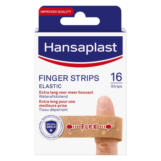 Hansaplast Fingerstrips Elastic 16 Pansements | Pansements - Sparadraps - Bandes