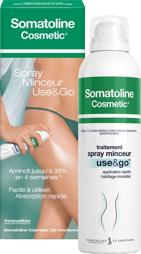 Somatoline Cosmetic Huile Minceur Use&amp;Go 125ml | Crèmes amincissantes