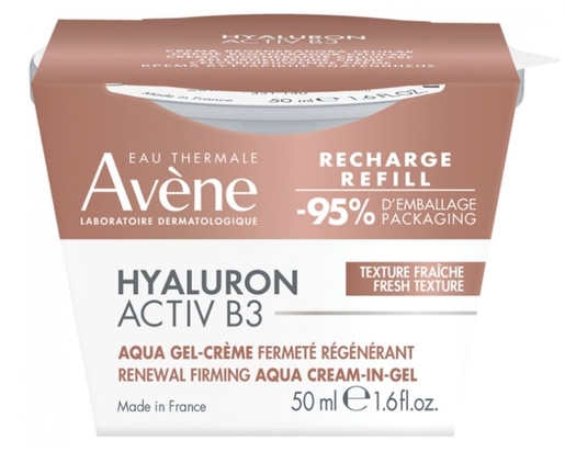 Avène Hyaluron Activ B3 Aqua Gel-Crème Recharge 50ml | Soins du visage
