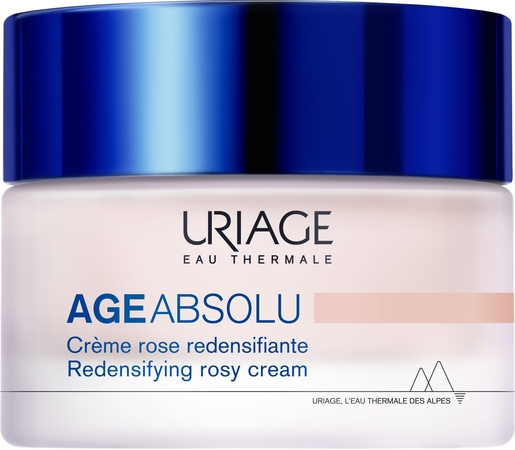 Uriage Age Absolu Crème Rose Redensifiant 50ml | Peau dévitalisée