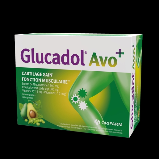 Glucadol AVO+ 84 Comprimés + 84 Gélules | Articulations
