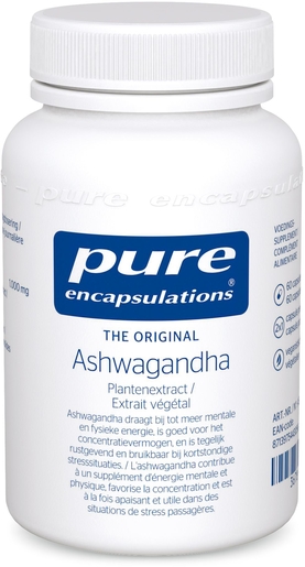 Ashwagandha Extrait Végétal 60 Capsules | Stress - Relaxation