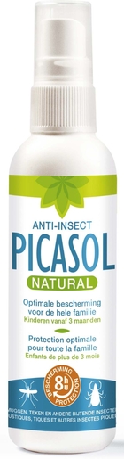 Picasol Natural Spray 70ml | Anti-moustiques - Insectes - Répulsifs 