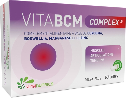 VitaBCM Compex 60 Gélules | Articulations - Arthrose