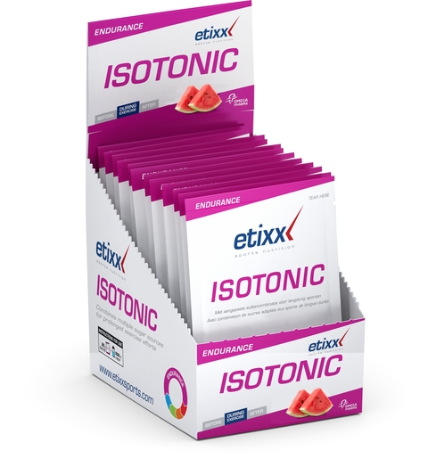 Etixx Isotonic Powder Watermelon 12x35g | Endurance