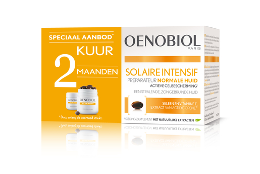 Oenobiol Solaire Intensif Duo 2 x 30 Capsules | Soleil - Bronzage