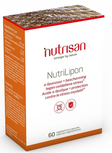 Nutrisan NutriLipon 60 Capsules | Antioxydants