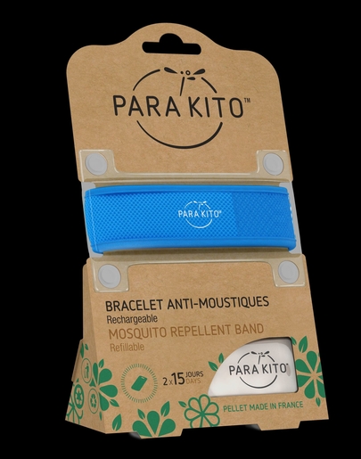 Bracelet Anti Moustiques Para&#039;Kito Bleu | Anti-moustiques - Insectes - Répulsifs 