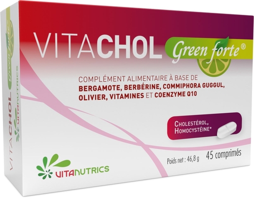 Vitachol Green Fortecaps 4x15 | Cholestérol