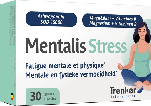 Mentalis Stress 30 Capsules | Stress - Relaxation