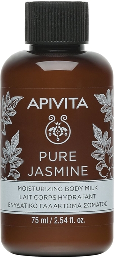 Apivita Pure Jasmine Lait Corps Hydratant 75ml | Soins du corps