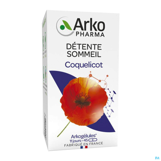ArkoGélules Coquelicot 45 Gélules Végétales | Sommeil