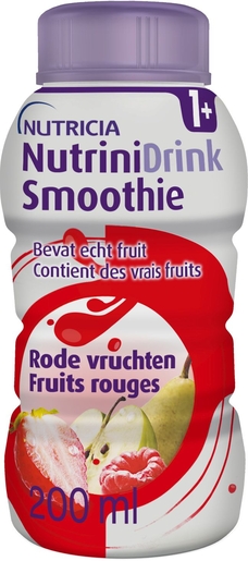NutriniDrink Smoothie Fruits Rouges Flacon 200ml | Nutrition orale