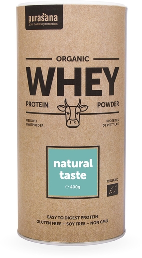 Purasana Organic Whey Protein Bio (nature) 400g | Super Food