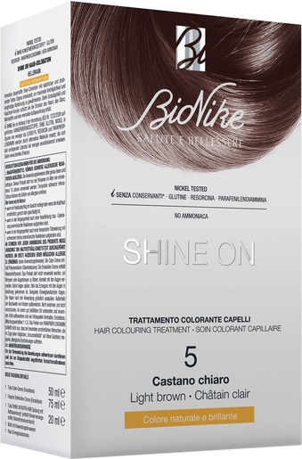 BioNike Shine On Soin Colorant Cheveux 5 Chatain Clair | Coloration