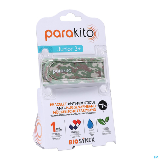 Para&#039;Kito Bracelet Camouflage Junior | Anti-moustiques - Insectes - Répulsifs 