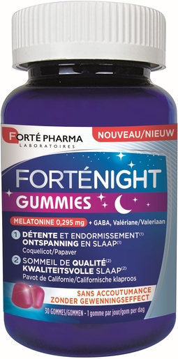 Fortenight 30 Gummies | Sommeil