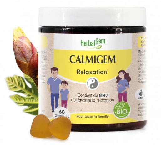 HerbalGem Calmigem 60 Gummies | Stress - Relaxation