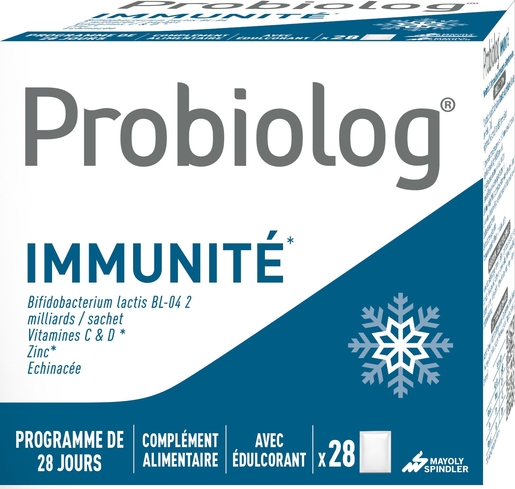 Probiolog Immunite 28 Sachets | Calcium - Vitamines D