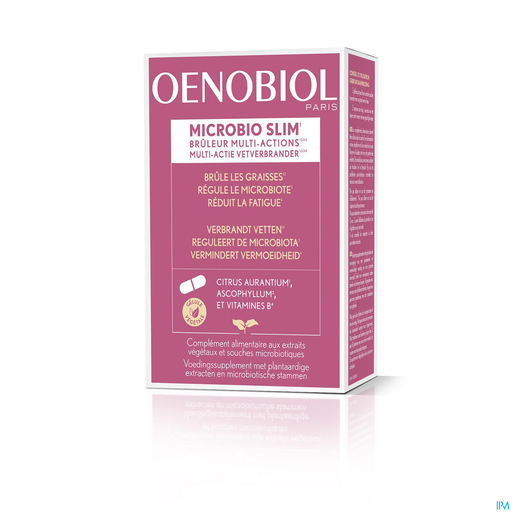Oenobiol Microbio Slim 60 Capsules | Compléments alimentaires