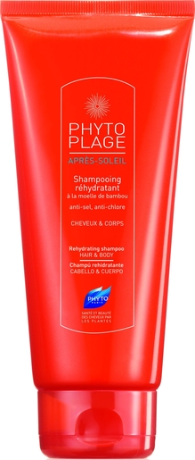 PhytoPlage Shampooing Hydratant 200ml | Protection solaire cheveux 