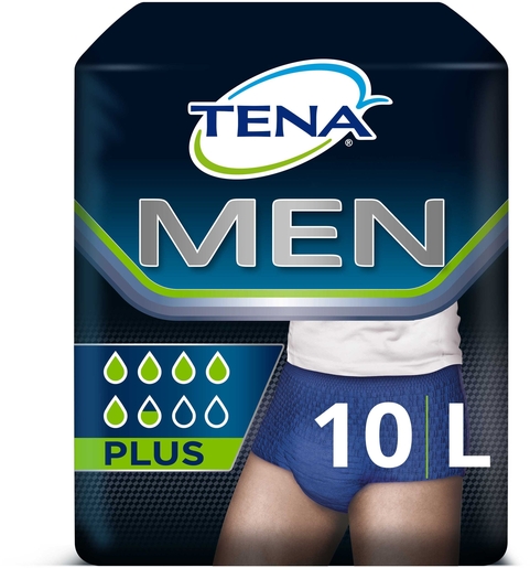 TENA Men Active Fit Pants Large - 10 pièces | Promotions