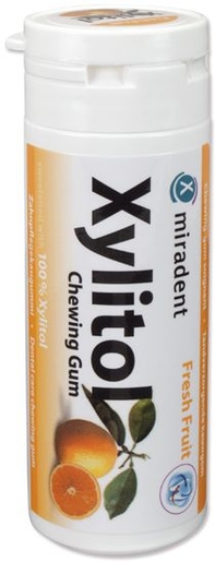 Miradent 30 Chewing Gum Xylitol Fruits Sans Sucre | Haleine