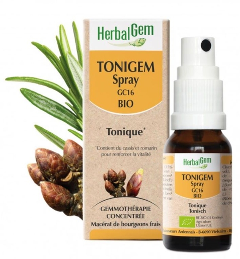 Herbalgem Tonigem Bio Spray 15ml | Forme - Tonus