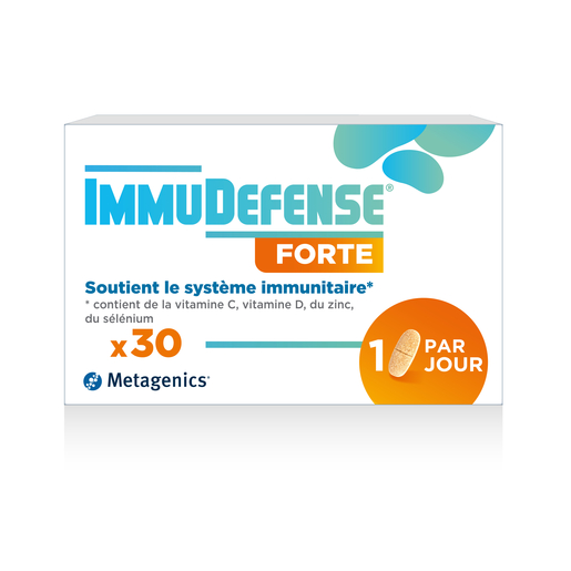 Metagenics Immudefense Forte 30 Capsules | Défenses naturelles - Immunité