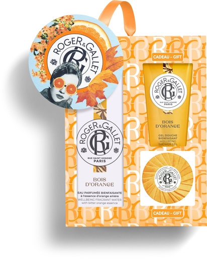 Roger&amp;Gallet Coffret Bois d&#039;Orange 3 Produits | Eau de toilette - Parfum