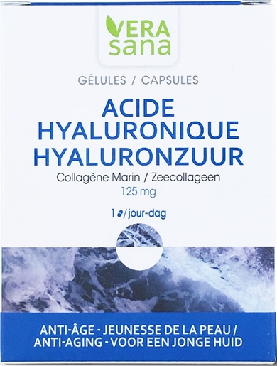 Acide Hyaluronique et Collagène Marin 30 Capsules | Articulations - Arthrose