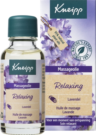 Kneipp Huile Massage Pure Détente Lavande 20ml | Massage