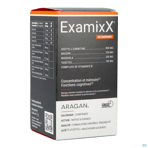 ExamixX 30 Comprimés | Examens - Etudes
