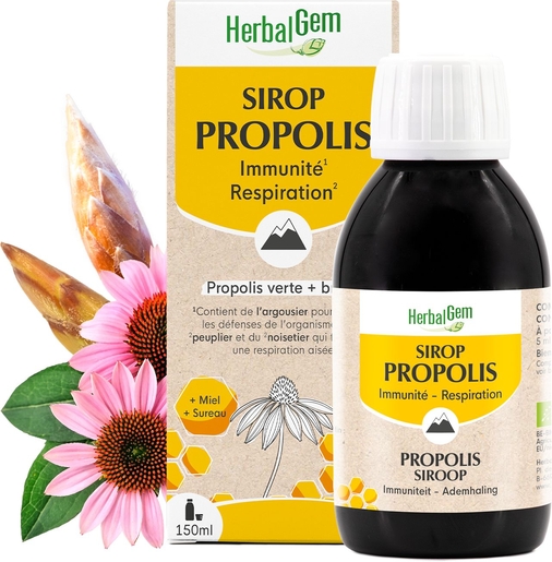 Herbalgem Propolis Sirop 150ml | Toux - Rhume