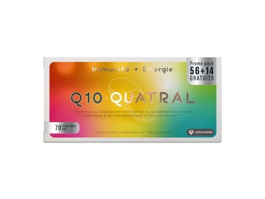 Q10 Quatral 70 Comprimés Duo