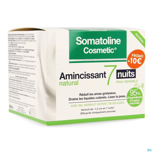 Somatoline Cosmetic Amincissant 7 Nuits Promo -10€ | Minceur - Fermeté - Ventre plat
