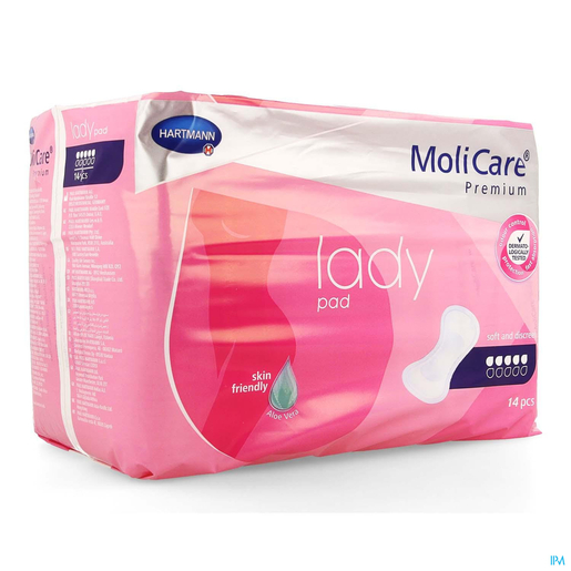 Molicare Premium Lady Pad 5 Drops 14 Pieces | Changes - Slips - Culottes