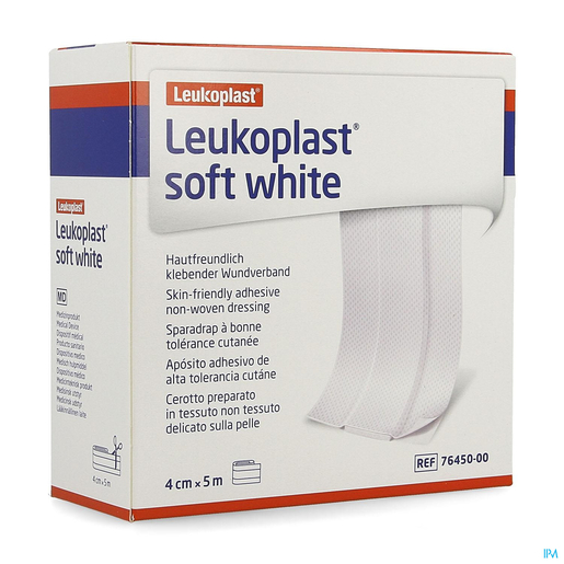 Leukoplast Soft White 4cmx5m | Pansements - Sparadraps - Bandes
