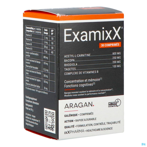 ExamixX 90 Comprimés | Examens - Etudes