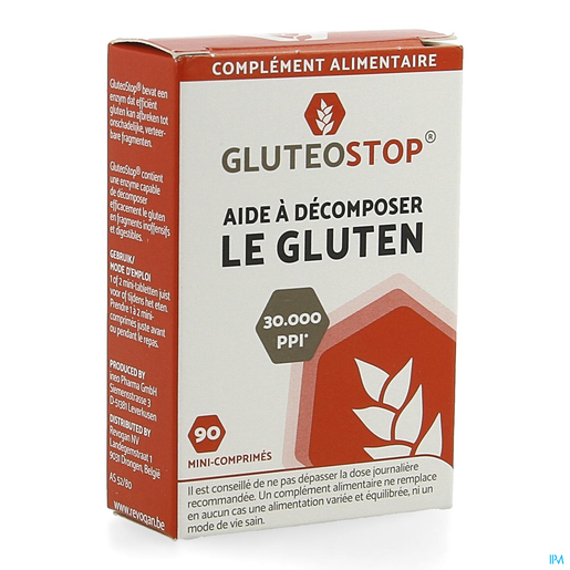 Gluteostop 90 Comprimés | Compléments alimentaires