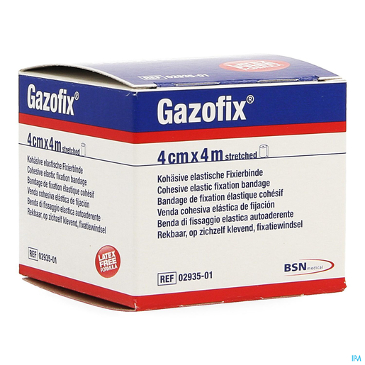 Gazofix Latexfree 4cmx4m 293501 | Pansements - Sparadraps - Bandes