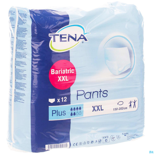 Tena Pants Bariatric Plus Xxl 12 | Changes - Slips - Culottes