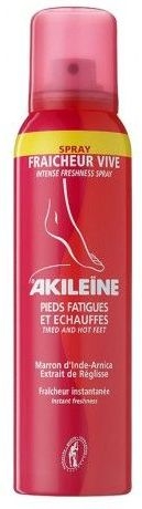 Akileine Spray Ultra Frais 150ml | Pieds fatigués