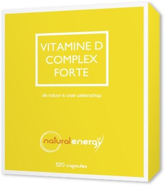 Vitamine D Complex Forte Natural Energy 120 Gélules | Vitamines D
